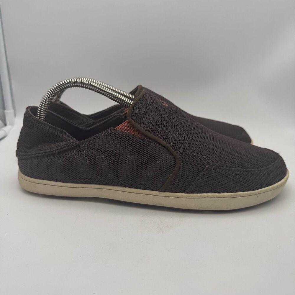 Olukai Men's Nohea Mesh Slip-On Loafer Boat Shoes Boat Shoes Size 9‎